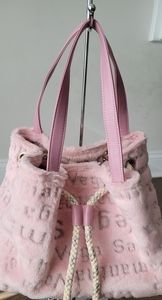 Samantha Vega fur handbag